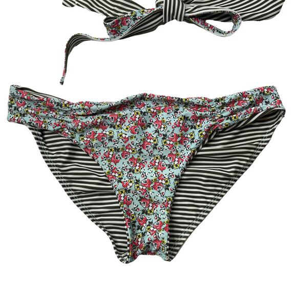 L Space Monique Bikini Bloomin Gypsy Bikini top and bottom women's large - Picture 6 of 12